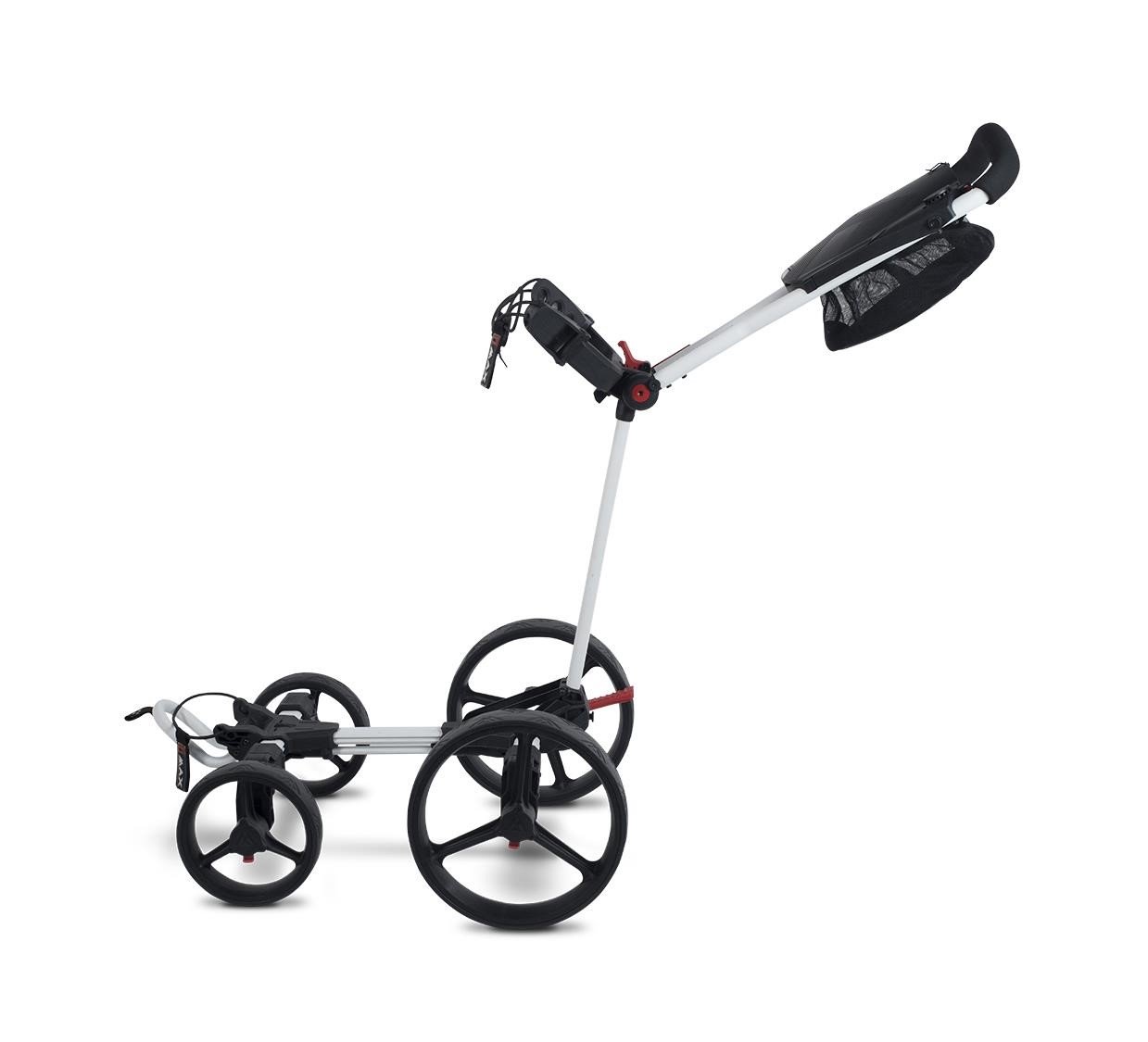 Big Max Blade Quattro manuální vozík, bílo/černý