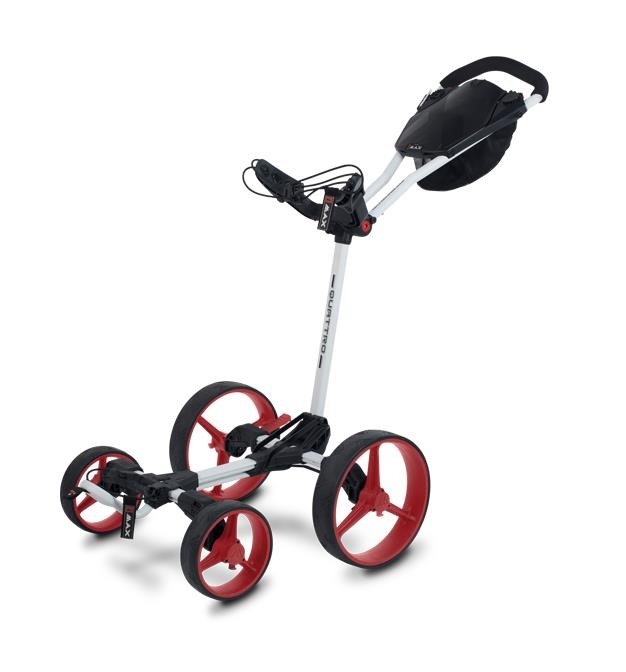 Big Max Blade Quattro manuální vozík, bílo/červený