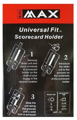 Big Max Universal Scorecard držák skór karty