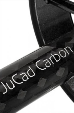 JuCad Carbon Travel vozík, černý