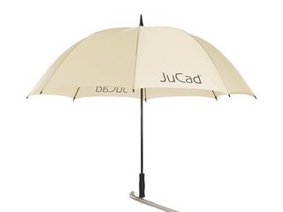 JuCad umbrella deštník 68" s pinem, béžový