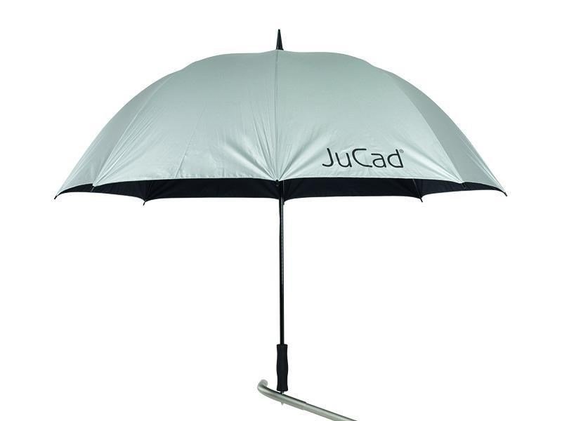 JuCad umbrella deštník 68" s pinem, stříbrný UV
