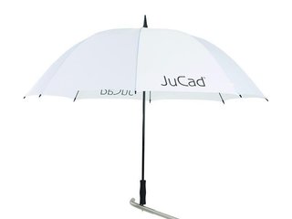 JuCad umbrella deštník 68" s pinem, bílý