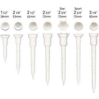 Lignum Tee plastová týčka 62mm, 12ks