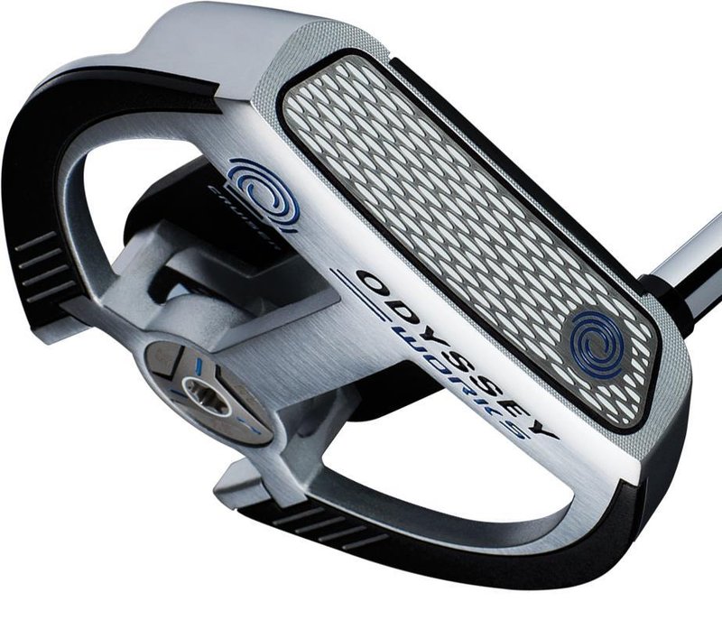 Odyssey Works Tank Cruiser 2-Ball putter, sada závaží