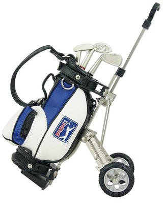 PGA Tour stylový stolní bag s holemi
