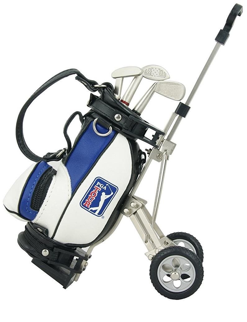 PGA Tour stylový stolní bag s holemi