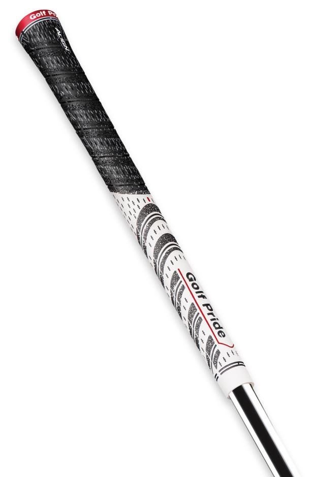 Golf Pride MCC Classic Align grip, Standard, bílý