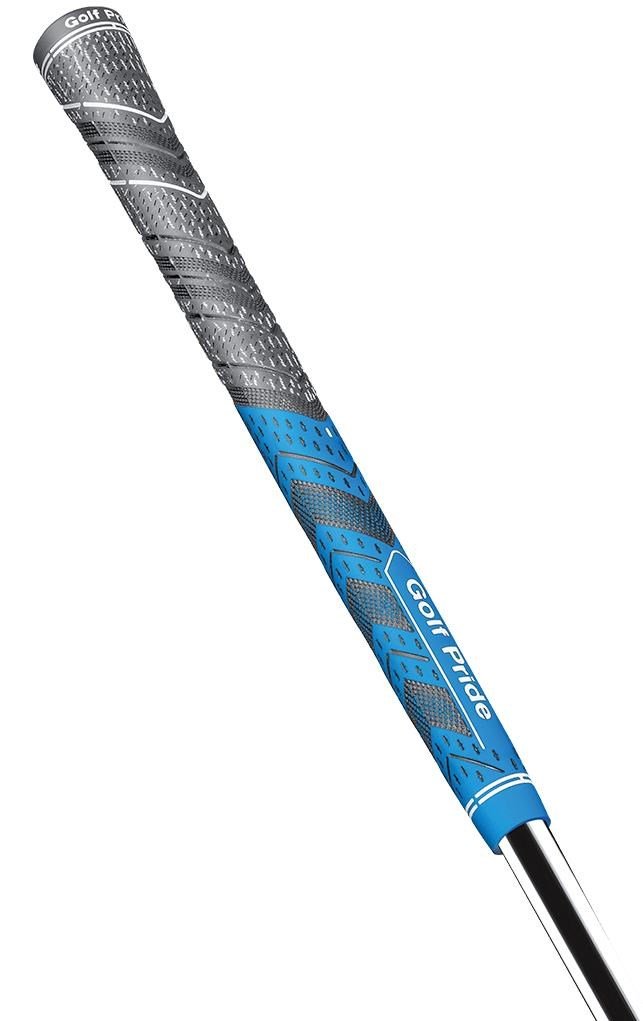 Golf Pride MCC Cord Plus4 grip, MIDSIZE, šedo/modrý