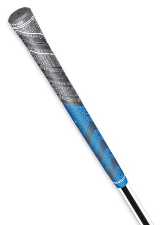 Golf Pride MCC Cord Plus4 grip, MIDSIZE, šedo/modrý