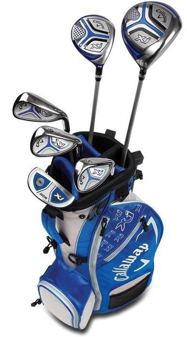 Callaway XJ2 Blue dětský golfový set, 120-135cm