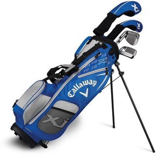 Callaway XJ3 Blue dětský golfový set, 135-155cm