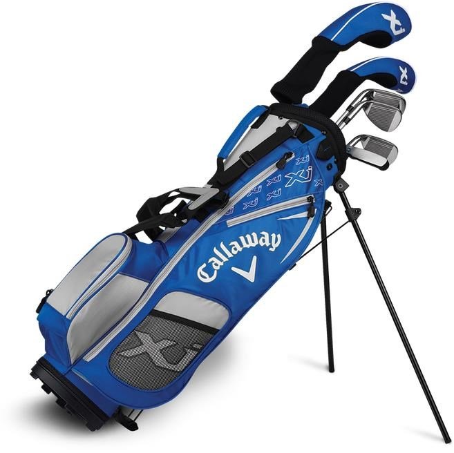 Callaway XJ3 Blue dětský golfový set, 135-155cm