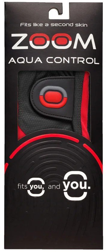 Zoom Aqua Control pánská golfová rukavice, černo/červená