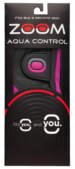 Zoom Aqua Control dámská golfová rukavice, charcoal/fuchsia