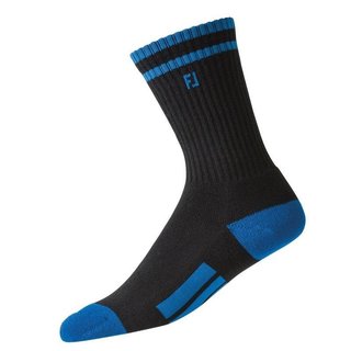FootJoy ProDry Crew dětské ponožky, 1pár, černo/modré