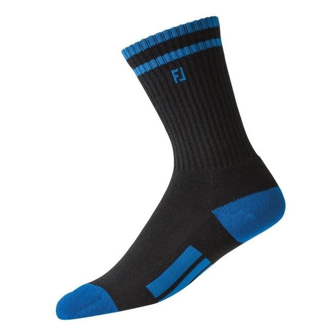 FootJoy ProDry Crew dětské ponožky, 1pár, černo/modré