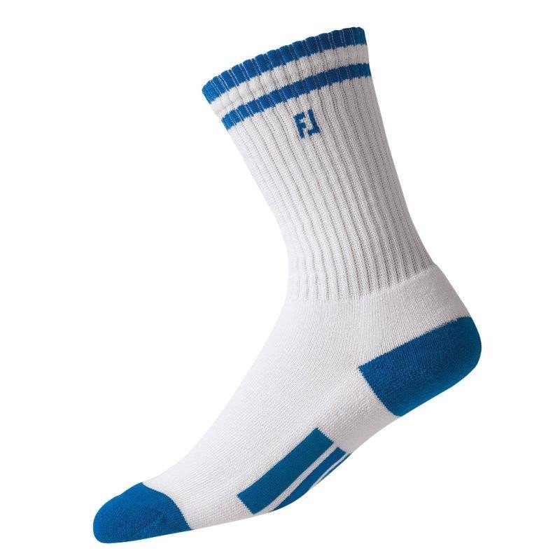 FootJoy ProDry Crew dětské ponožky, 1pár, bílo/modré