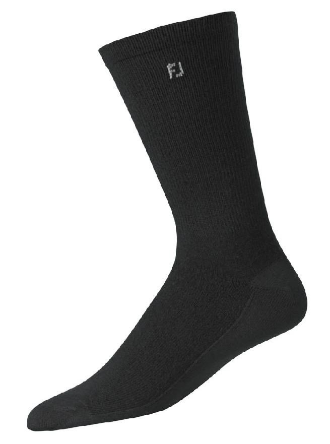 FootJoy ProDry Lightweight Crew pánské ponožky, 1pár, černé