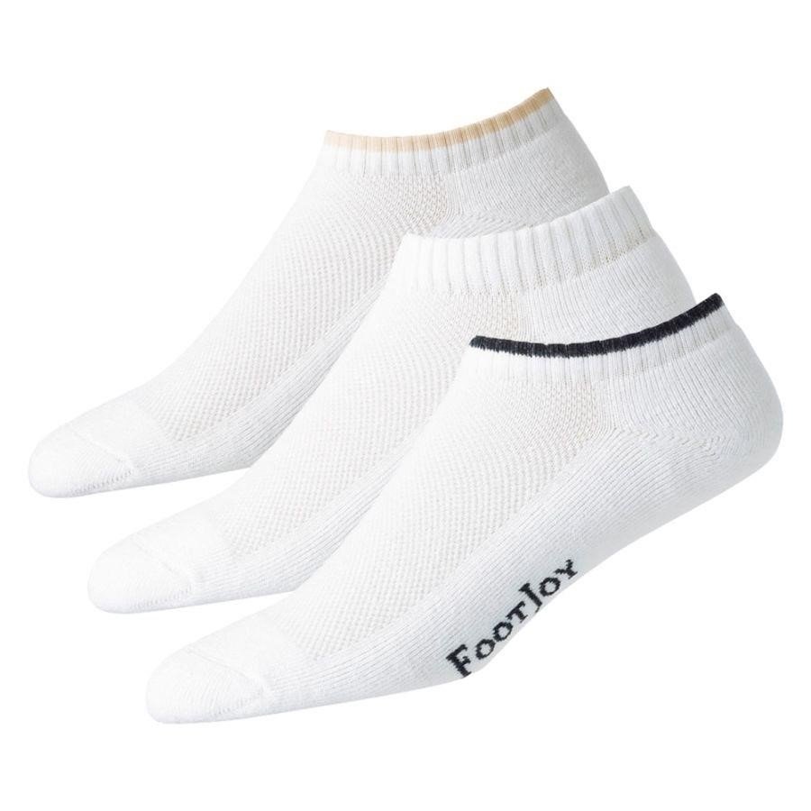 FootJoy ComfortSof Low Cut dámské ponožky, 3páry, bílé