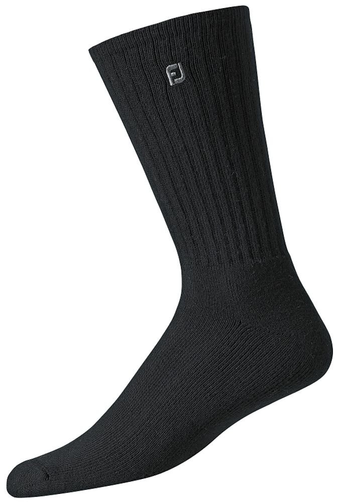 FootJoy ComfortSof Crew pánské ponožky, 3páry, černé