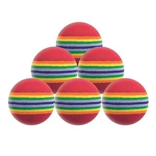 Longridge Multi-Coloured Foam pěnové tréninkové míčky, 6ks