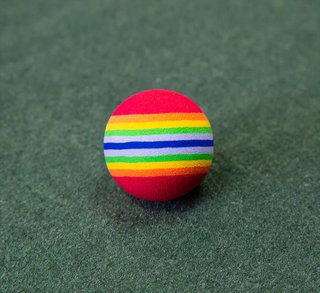Longridge Multi-Coloured Foam pěnové tréninkové míčky, 6ks