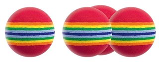 Longridge Multi-Coloured Foam pěnové tréninkové míčky, 6ks