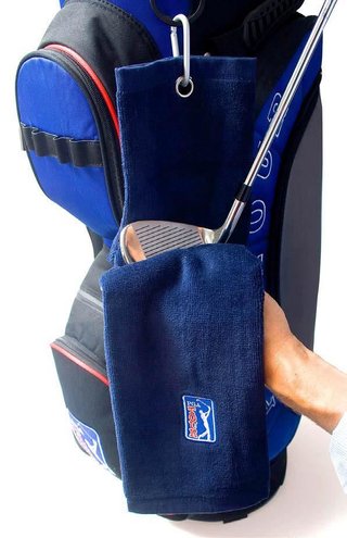 PGA Tour golfový ručník + kartáč