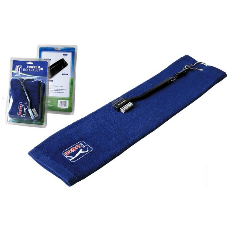 PGA Tour golfový ručník + kartáč