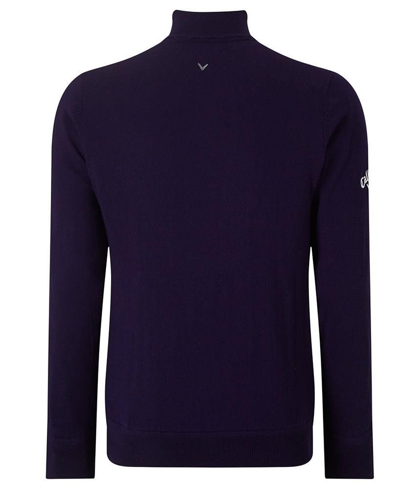 Callaway Windstopper 1/4 Zip pánský svetr, peacoat