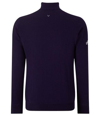 Callaway Windstopper 1/4 Zip pánský svetr, peacoat