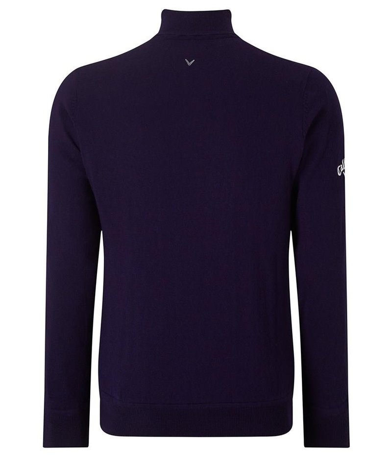 Callaway Windstopper 1/4 Zip pánský svetr, peacoat
