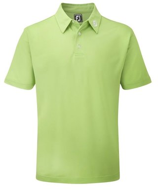 FootJoy Stretch Pique Solid pánské polo, limetkové