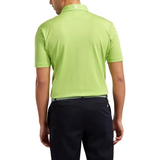 FootJoy Stretch Pique Solid pánské polo, limetkové