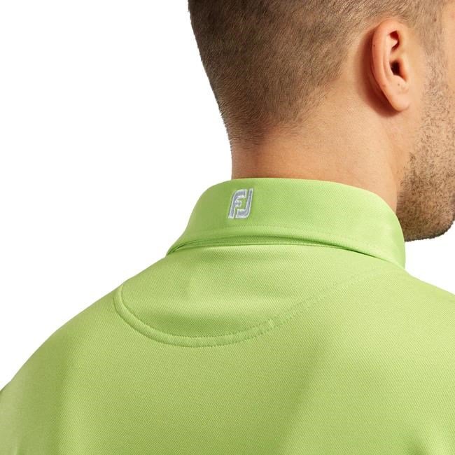 FootJoy Stretch Pique Solid pánské polo, limetkové