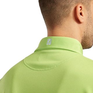 FootJoy Stretch Pique Solid pánské polo, limetkové