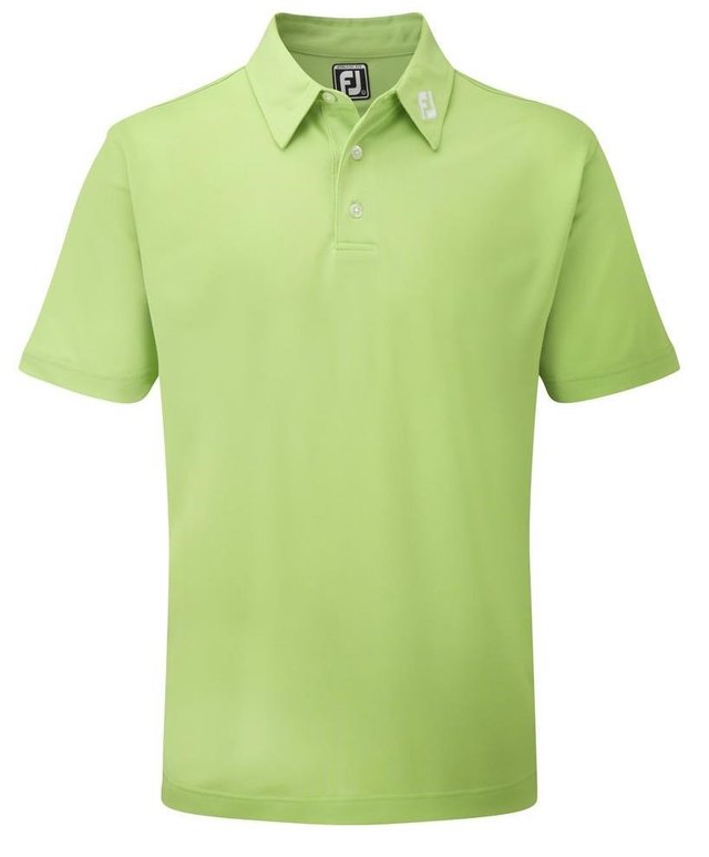 FootJoy Stretch Pique Solid pánské polo, limetkové