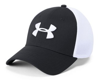 Under Armour Microthread Mesh pánská kšiltovka, černo/bílá