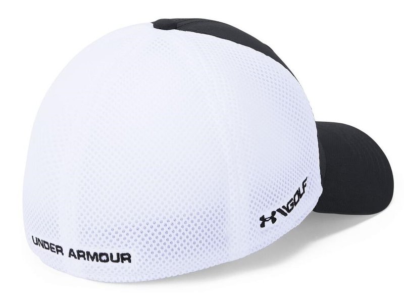 Under Armour Microthread Mesh pánská kšiltovka, černo/bílá