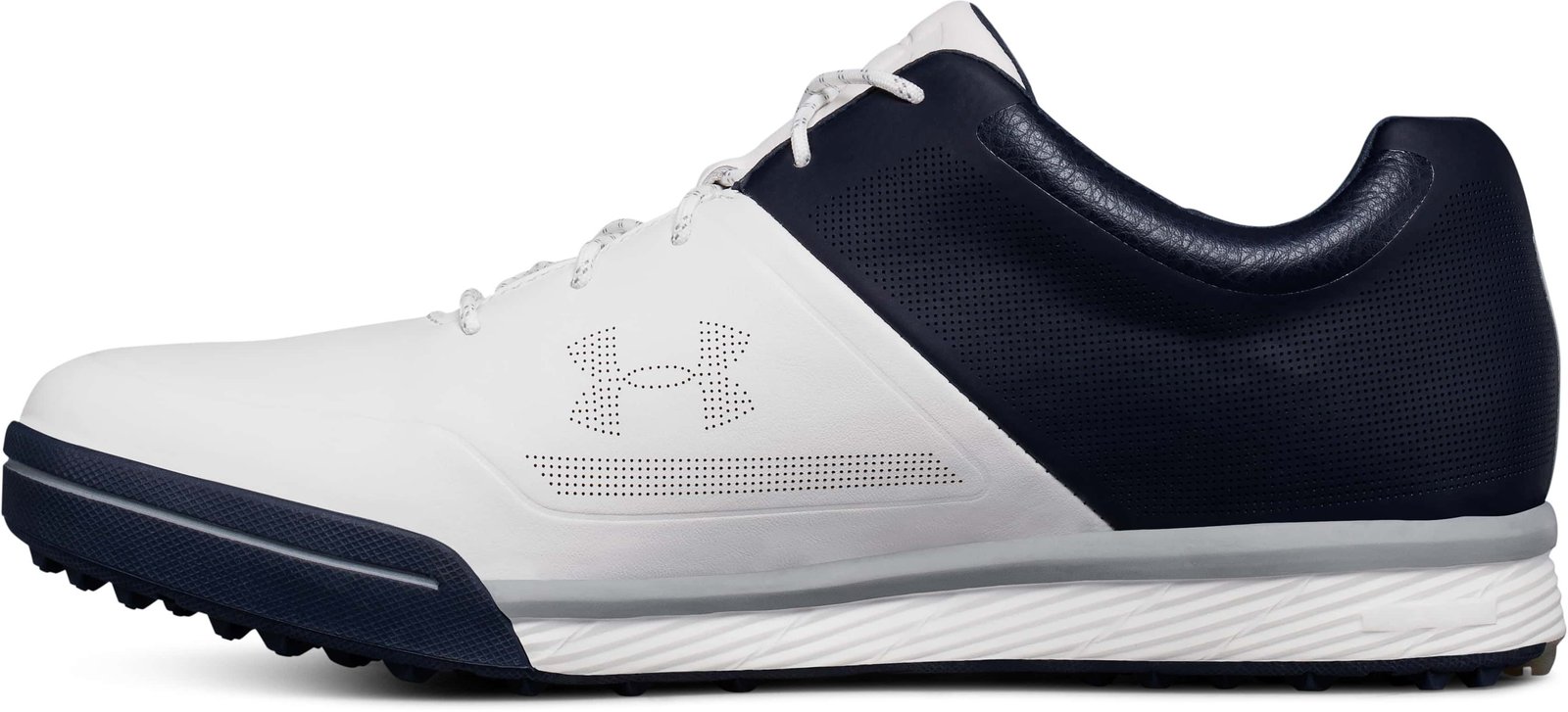 Under Armour Tempo Hybrid 2 pánské golfové boty, bílo/modré