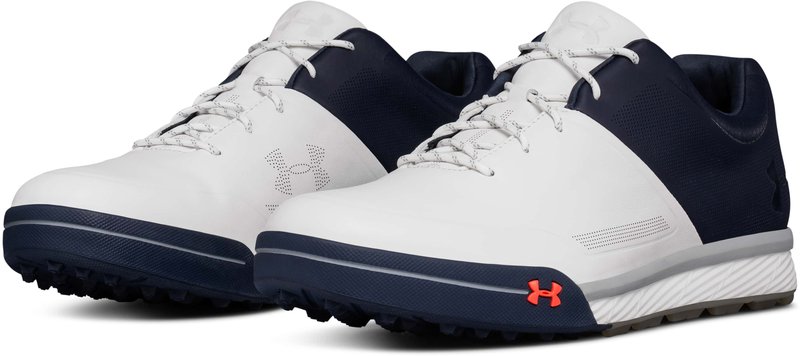 Under Armour Tempo Hybrid 2 pánské golfové boty, bílo/modré