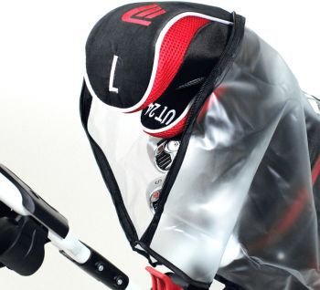 Masters Clear Rain Cape with Zip pláštěnka se zipem