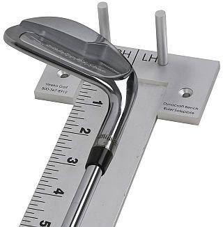 Bench Ruler Plate měřicí přípravek pro délku hole