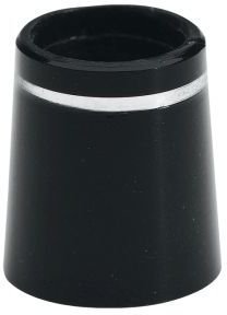 Ferrule Wood Black/S - Průměr 13,7mm - Délka 15mm, Wood Ferrule .350 - 12 ks