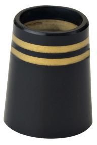 Ferrule Iron Black/G2 - Průměr 13,5mm - Délka 17mm, Iron Ferrule .370 - 12 ks
