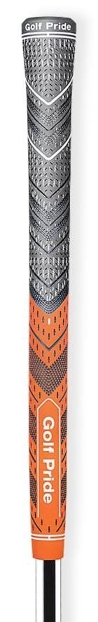 Golf Pride MCC Cord Plus4 grip, STANDARD, šedo/oranžový