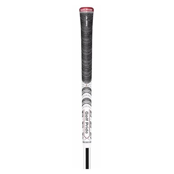 Golf Pride Multicompound Classic Align grip, Midsize, bílo/červeno/černý