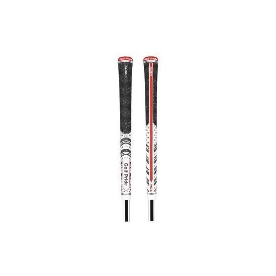 Golf Pride Multicompound Classic Align grip, Midsize, bílo/červeno/černý
