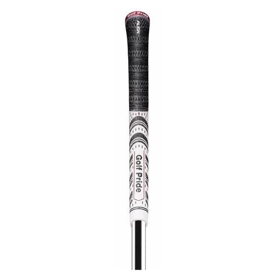 Golf Pride Multicompound Classic Align grip, Midsize, bílo/červeno/černý